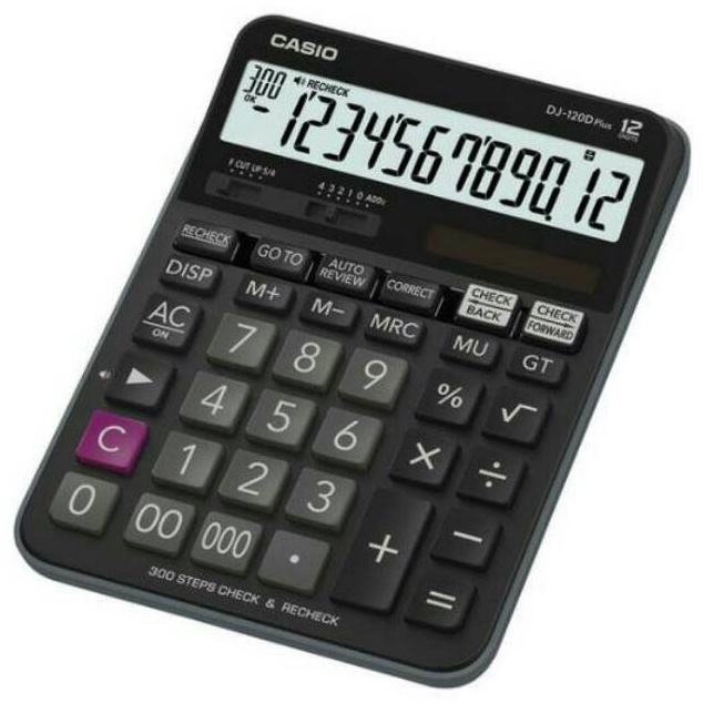 

PROMO Casio DJ12D PLUS Kalkulator Meja