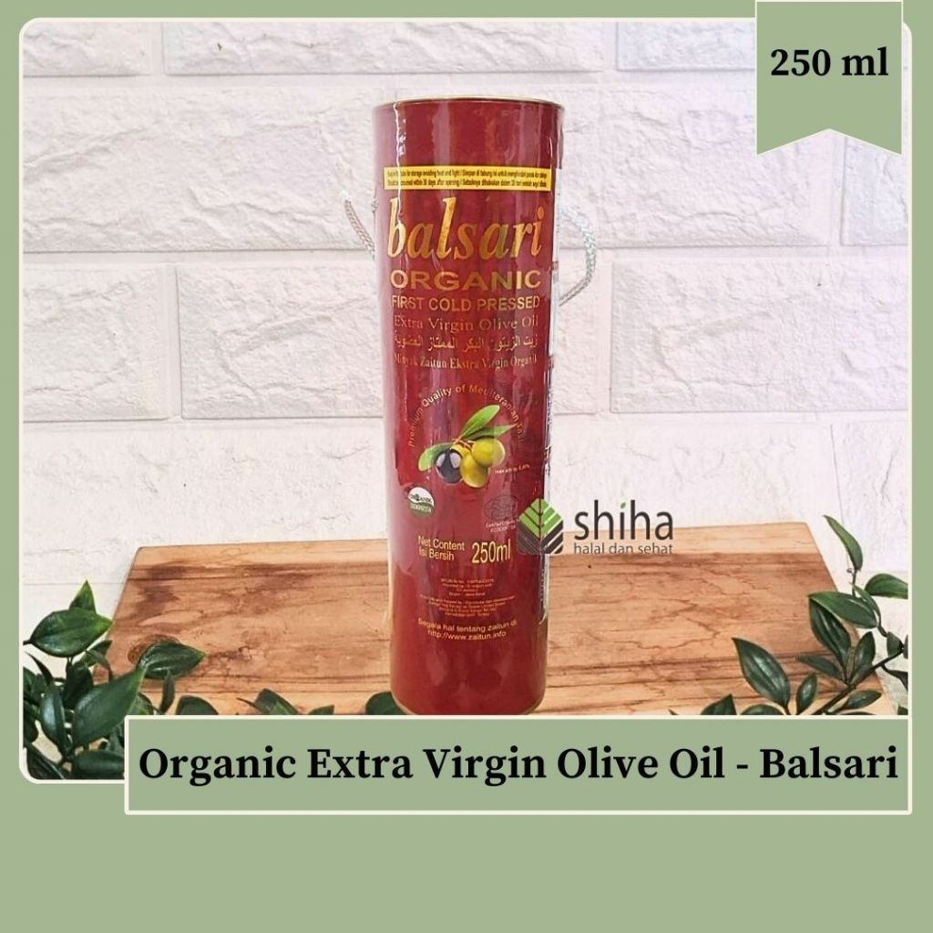 

Minyak Zaitun Extra Virgin Olive Oil (EVOO) Balsari 250ml - Warung Shiha