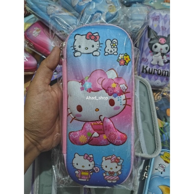 

Tempat pensil anak karakter embos hellokitty / pic embos baru/ temlat pensil viral