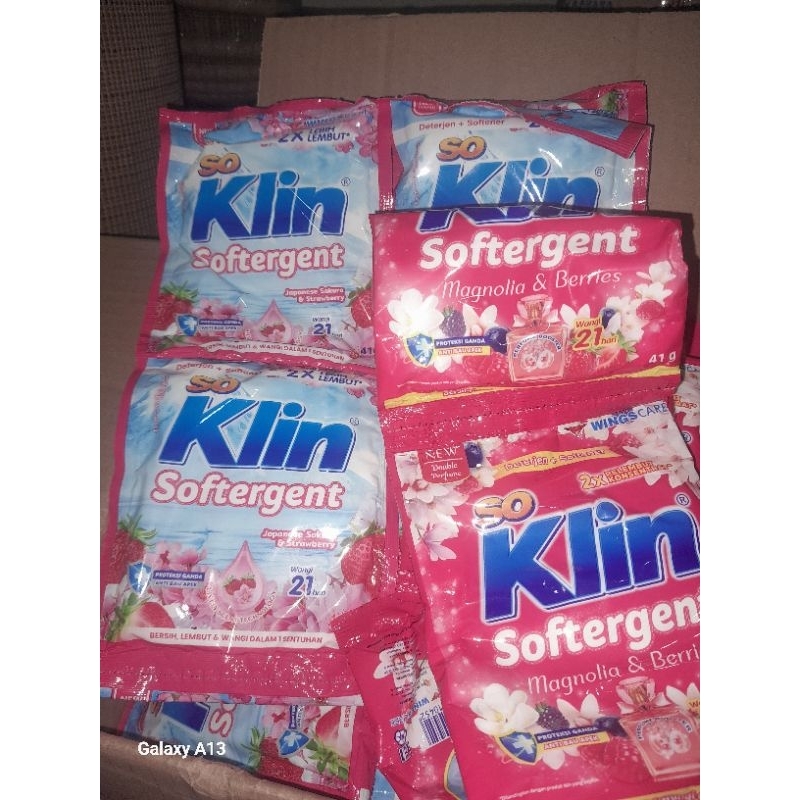 Soklin Softergent Bubuk renteng