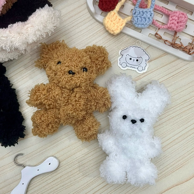 moru doll / gantungan tas / bag charm korea