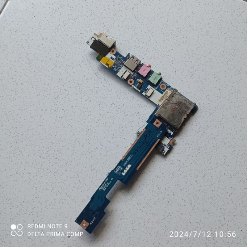 Mini board usb port audio out netbook acer aspire one 532H NAV50