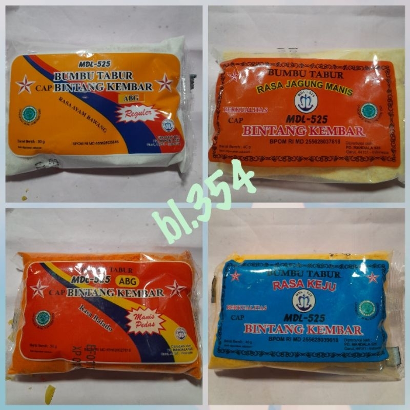 

Bumbu tabur/Aneka bumbu tabur kemasan 50g