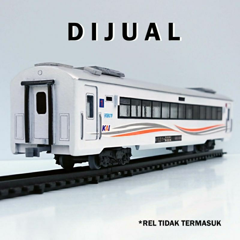 Miniatur Gerbong K1 eksekutif HO scale