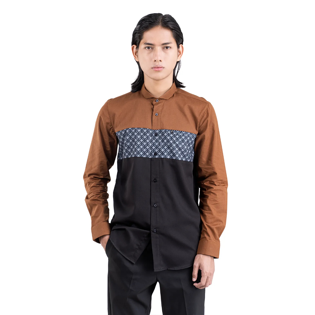 Fadkhera Harith Baju Kemeja Koko Modern Fadkhera