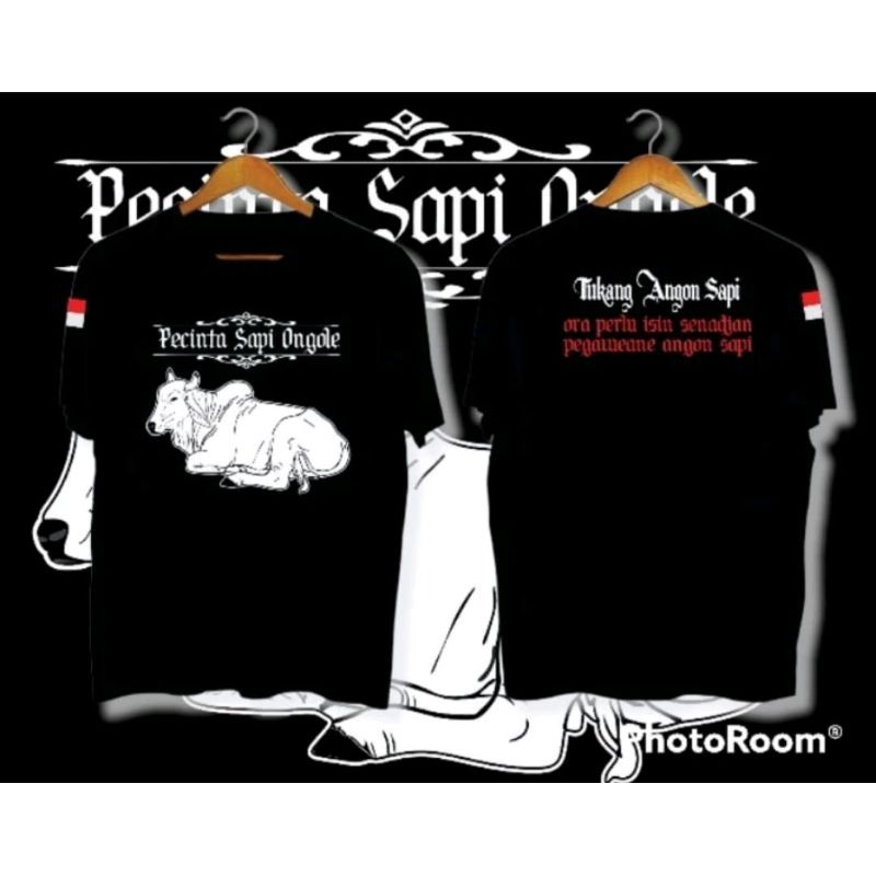 KAOS PETERNAK SAPI ONGOLE TUKANG ANGON SAPI ORA PERLU ISIN SENADJAN PEGAWEANE ANGON SAPI