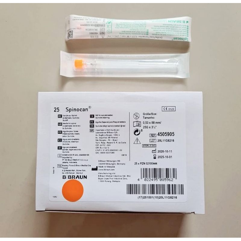 Spinocan 25 BBRAUN / Spinal Needle B braun 25G