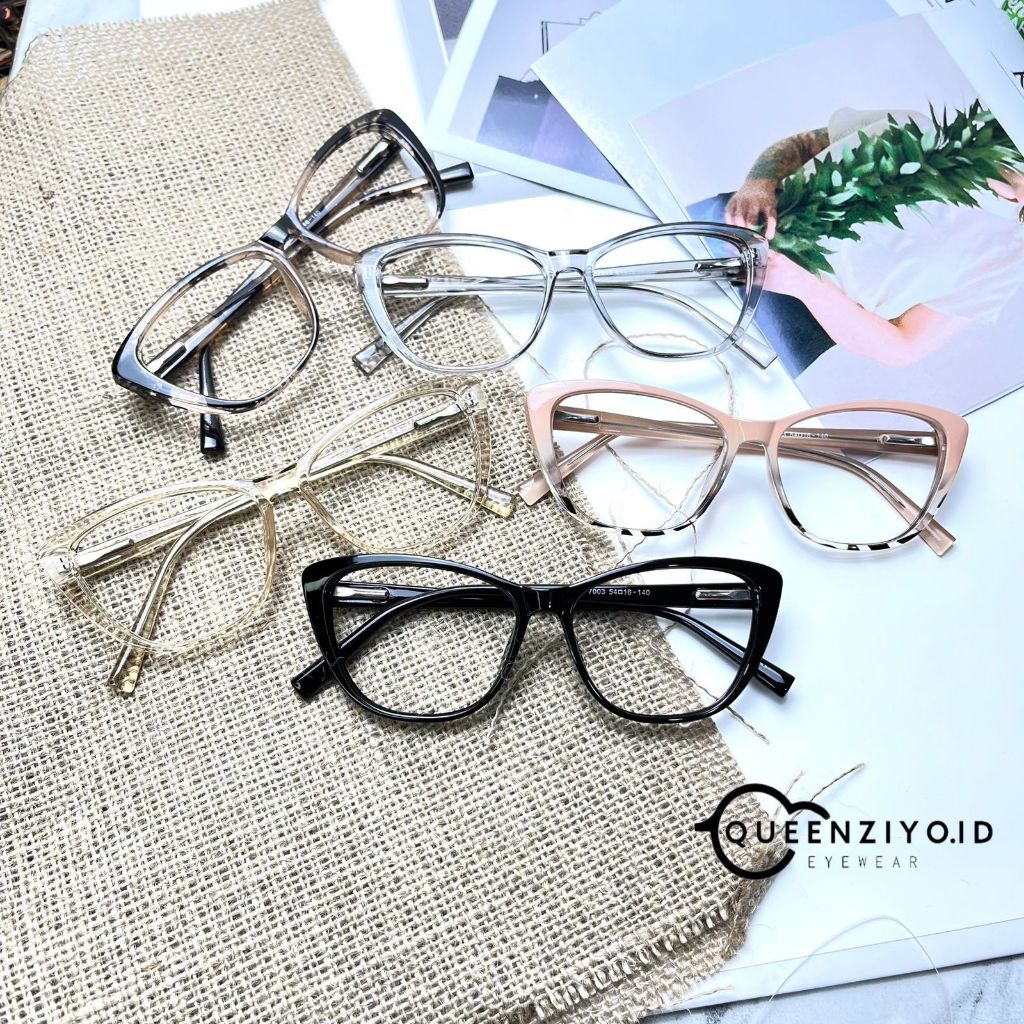 Queenziy.ID - Frame Kacamata Cateye Monalisa