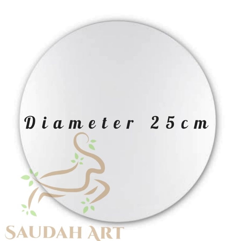 

TERJAMIN BAGUS KanvasCanvas Lukis Lingkaran Diameter 25 cm