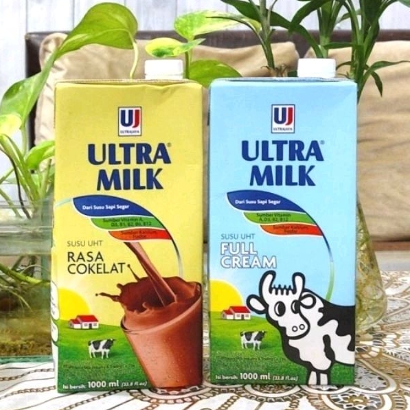 

SUSU ULTRA MILK Cokelat & Full Cream