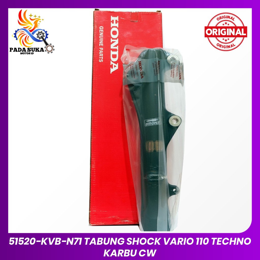 Tabung Shock Depan Kiri Vario 110 Techno Karbu cw / Tabung Shockbaker Motor Honda / Case Comp L FR B