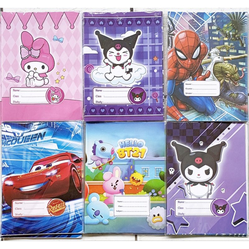 

DEOS--SAMPUL BUKU TULIS KWARTO KARAKTER ANAK KARTUN LUCU 1 PAK ISI 20 PCS/LEMBAR MURAH MERIAH