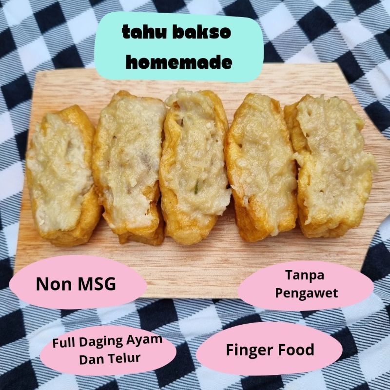 

Tahu Bakso Homemade Non MSG Mpasi Bekal Sekolah Anak Camilan Sehat