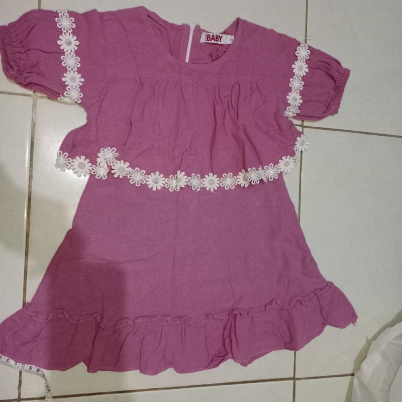 preloved dress anak baby polo ORI