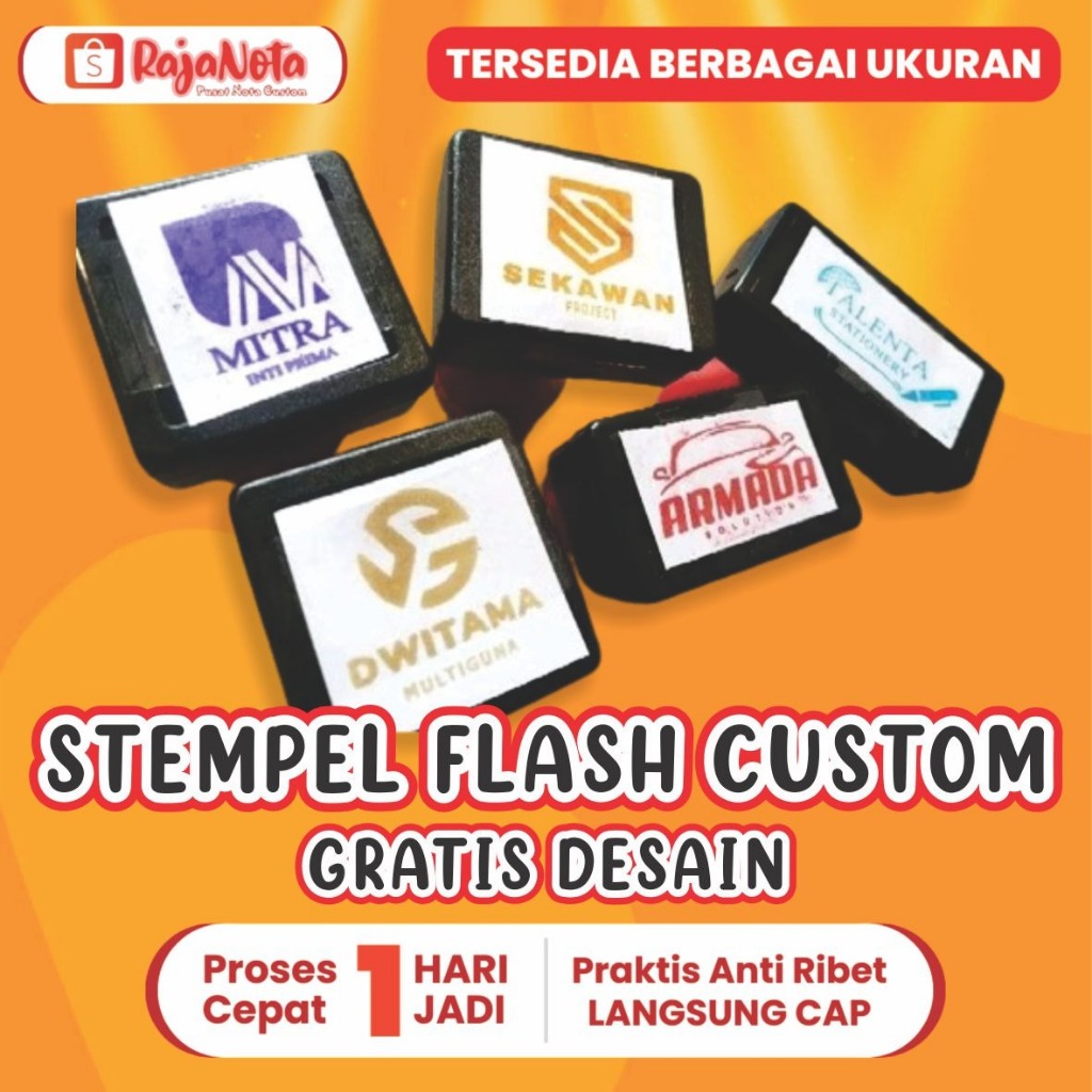 

Stempel Flash langsung pakai free desain Stempel Karet