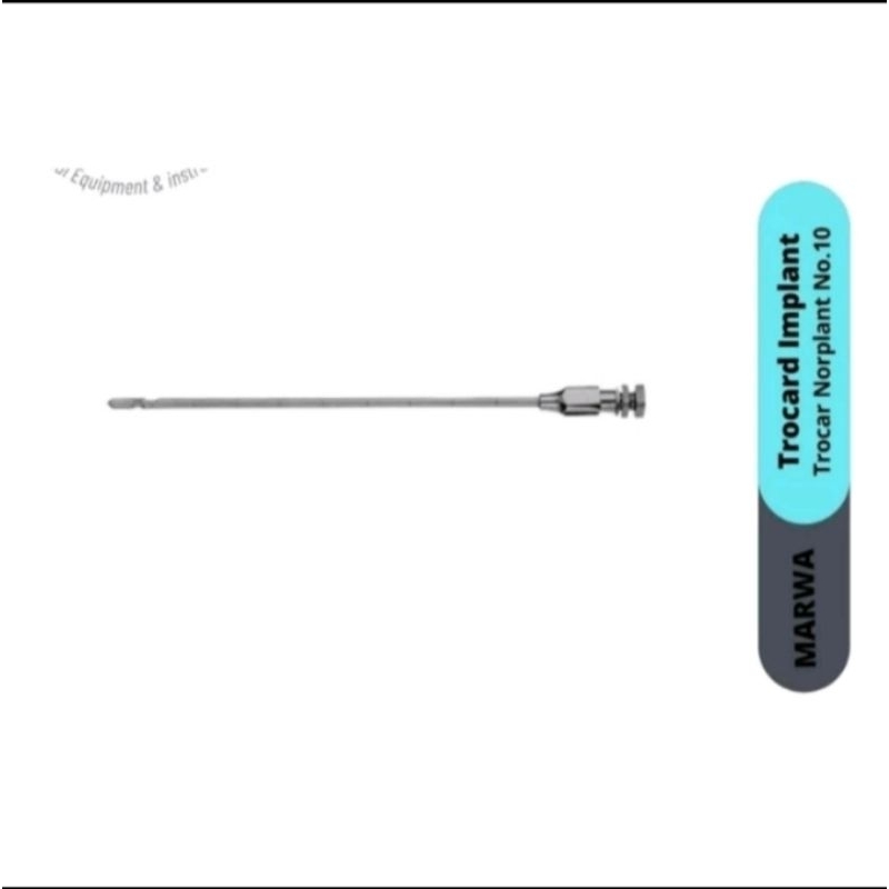 Trocard Implan set/Trocard Norplant no 10