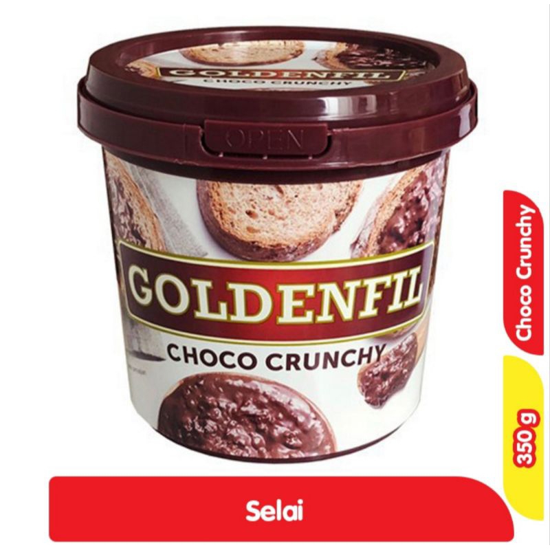 

GOLDENFIL Selai Choco Crunchy 350gram