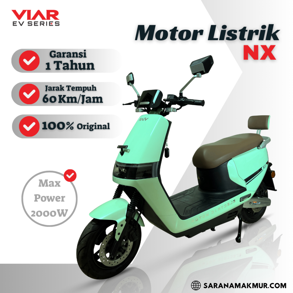 MOTOR LISTRIK VIAR NX - 100% ORIGINAL