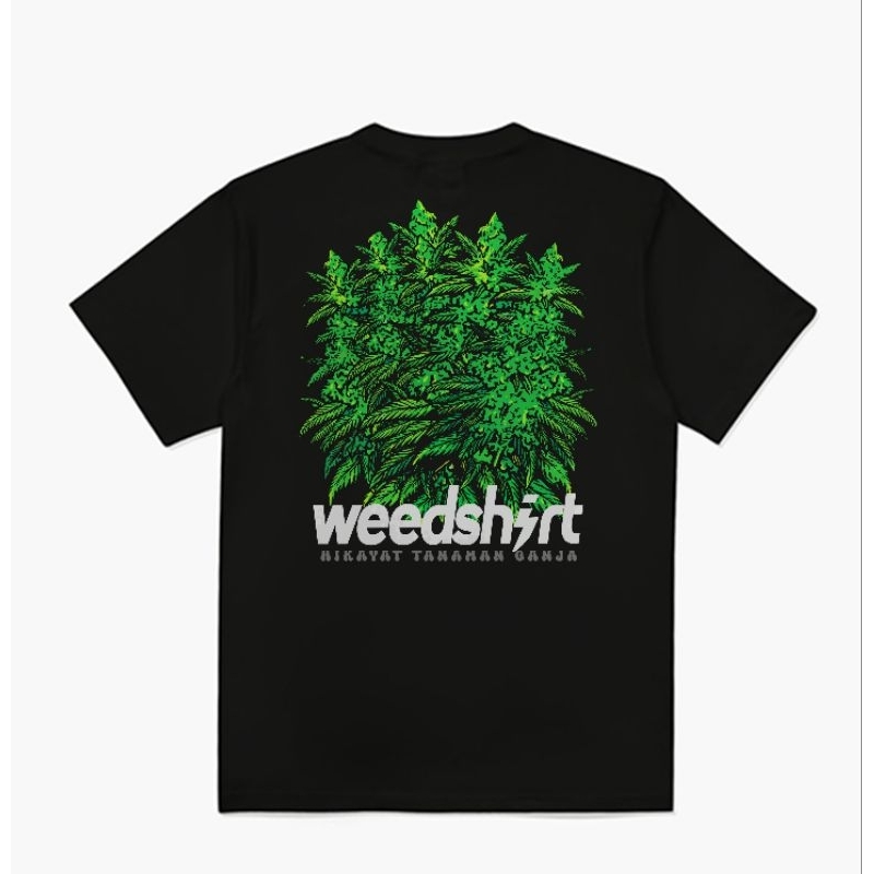 Weedshirt Hikayat gnja Tshirt LGN baju lgn Kaos pria original combed 24s
