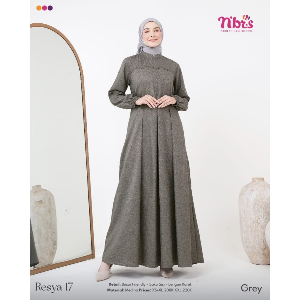 NIBRAS RESYA 17 GAMIS TERBARU