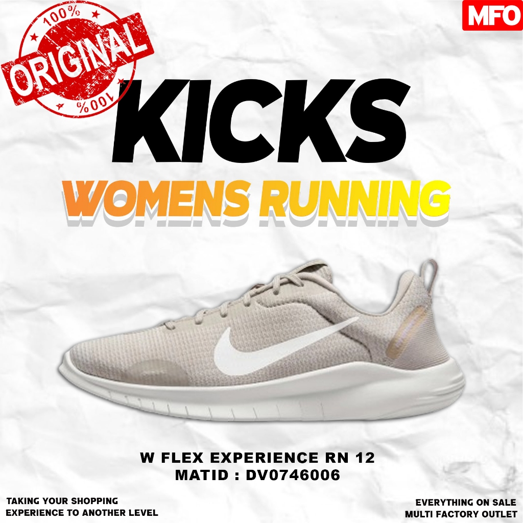 W FLEX EXPERIENCE RN 12 ORIGINAL ORI SEPATU RUNNING WANITA NIKE DV0746006