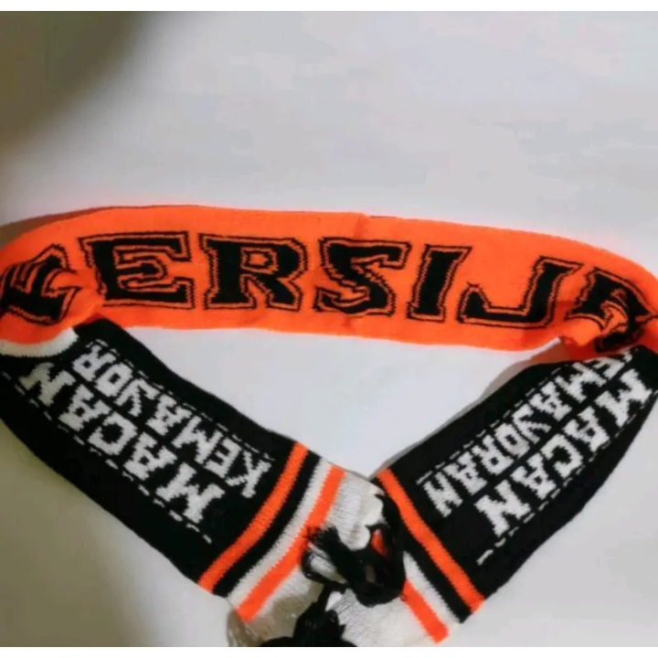 Syal bola #syal persib #syal persija #syal rajut