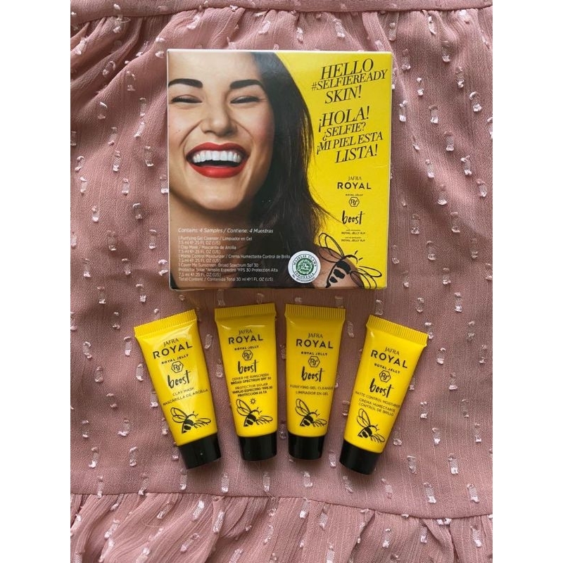 Royal boost yellow jafra travel size seri mini untuk kulit normal berminyak kombinasi