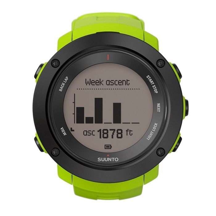 Jam Tangan Pria Suunto Ambit3 Vertical Lime Original Garansi