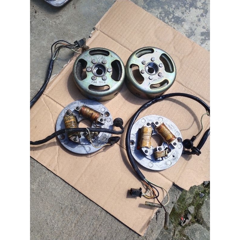 PENGAPIAN RX KING 1 SET/MAGNET SET SPUL ORIGINAL LEPASAN/COPOTAN 2000-2006