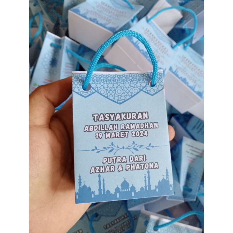 

Paper Bag Telur Tasyakuran Aqiqah