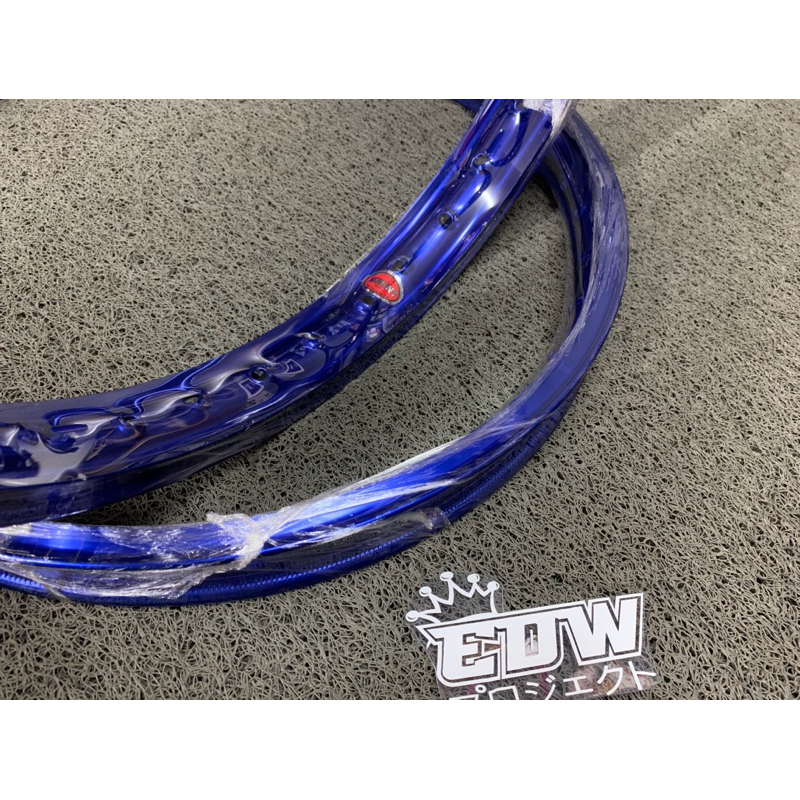 velg akront morad cekung 17 1.40 rata biru