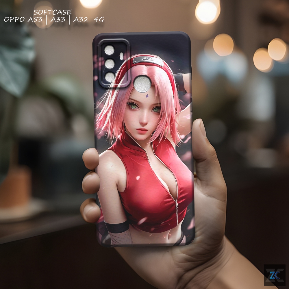 Softcase OPPO A53 | A33 | A32 4G 2020 (GM28) Premium Case handphone | Case lentur Tidak Licin | Peli