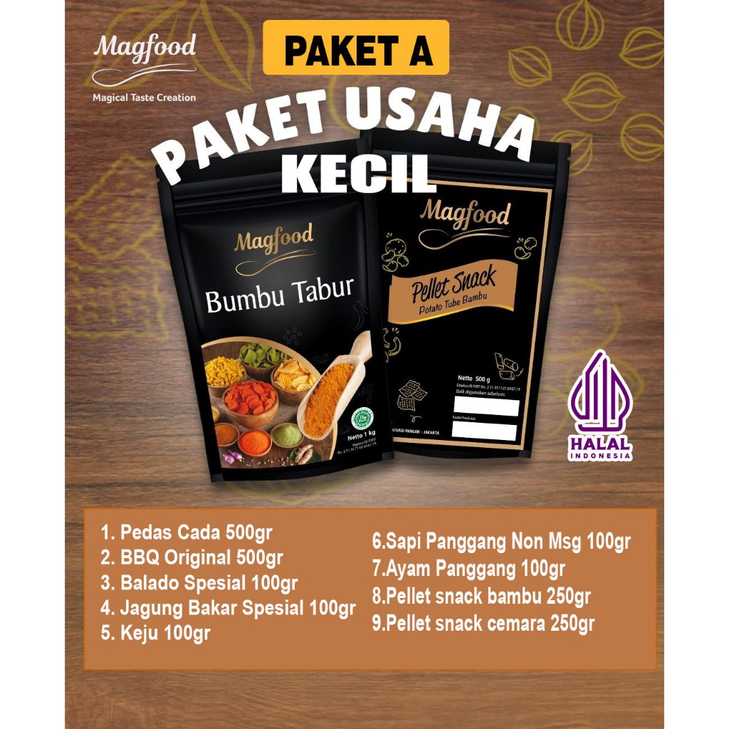 

Magfood Paket Usaha Kecil A,B,C