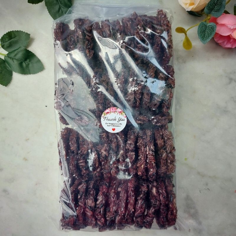 

RENGGINANG KETAN HITAM TERASI MENTAH ISI 50PCS / MAKANRINGAN / SNACK / MAKANTRADISIONAL / CEMILAN