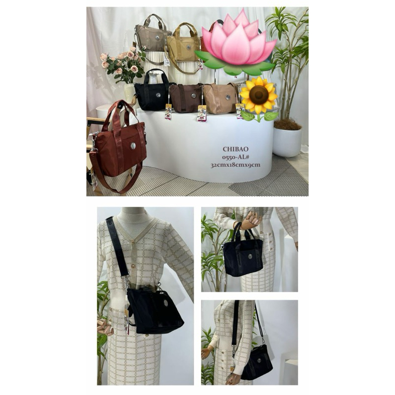 TERBARU TAS SELEMPANG CHIBAO ORI CHIBAO PARASUT 2in1 TENTENG SLEMPANG CB0550 IMPORT 100%