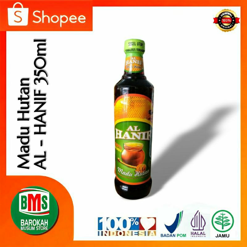 

MADU HUTAN AL HANIF 100% MURNI 350ml Mengandung Royal Jelly dan Bee Pollen