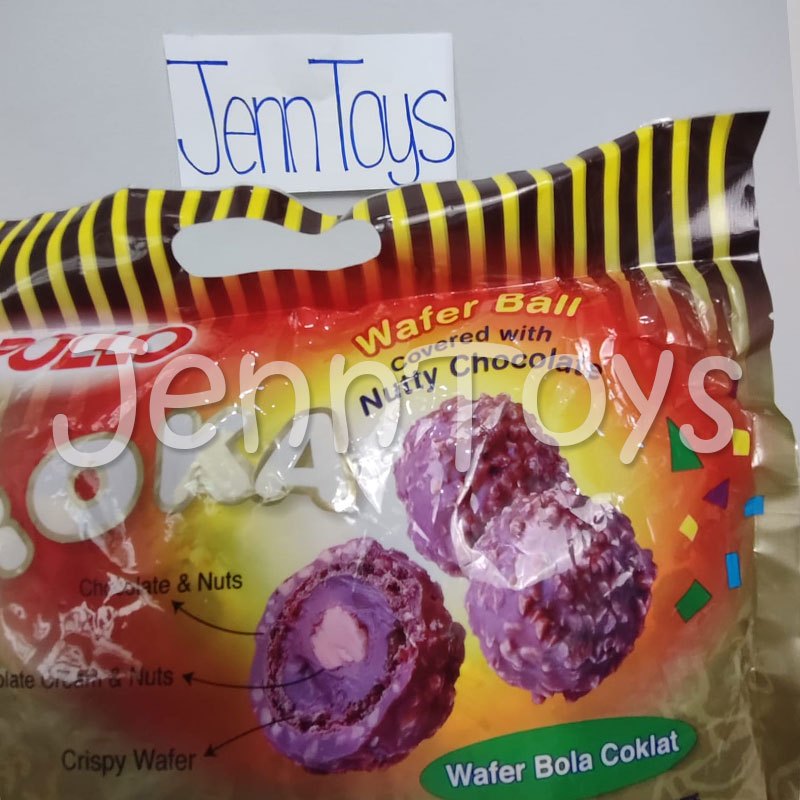 

RB Roka Apollo Wafer Ball Coklat Isi 50 Pcs dan 15 Pcs Original