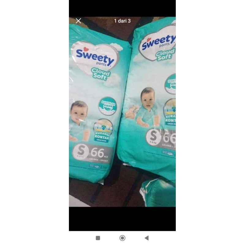 pampers sweety s