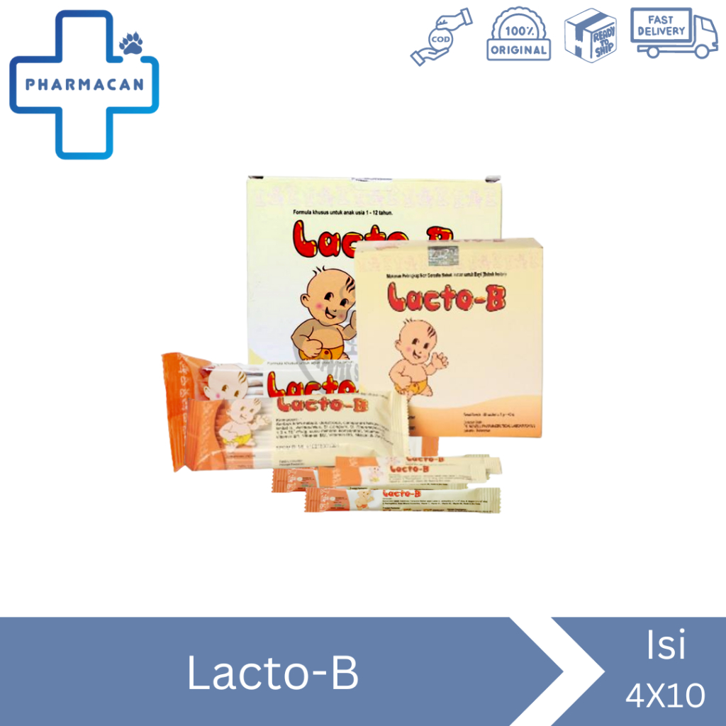 Lacto-B mengobati Diare anak dan bayi | 1 pack 10 sachet