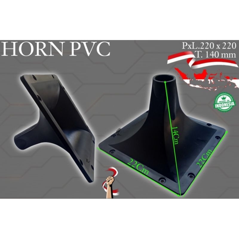 HORN TWEETER 22 X 22 X 14 Horen CORONG TWEETER 22 x 22 X 14  PLASTIK PVC