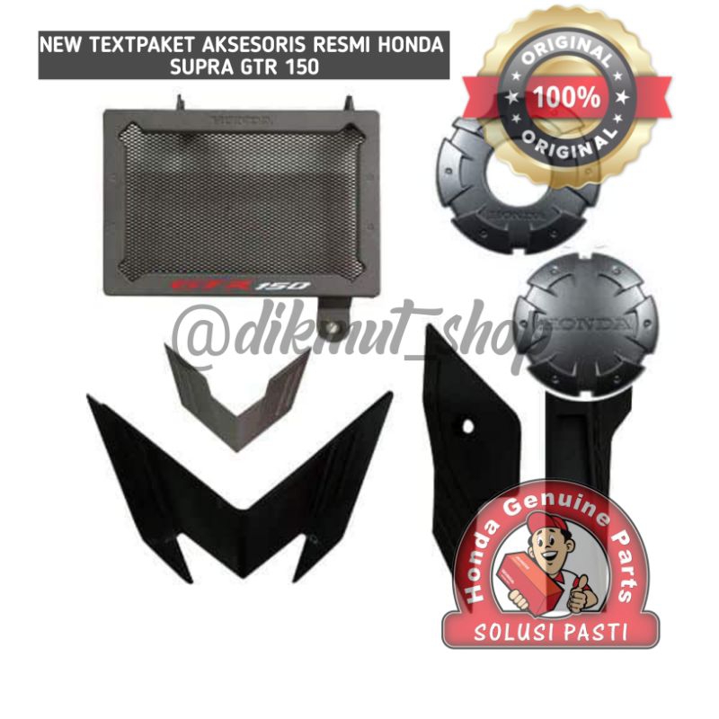 Paket Aksesoris Resmi Honda Supra GTR 150