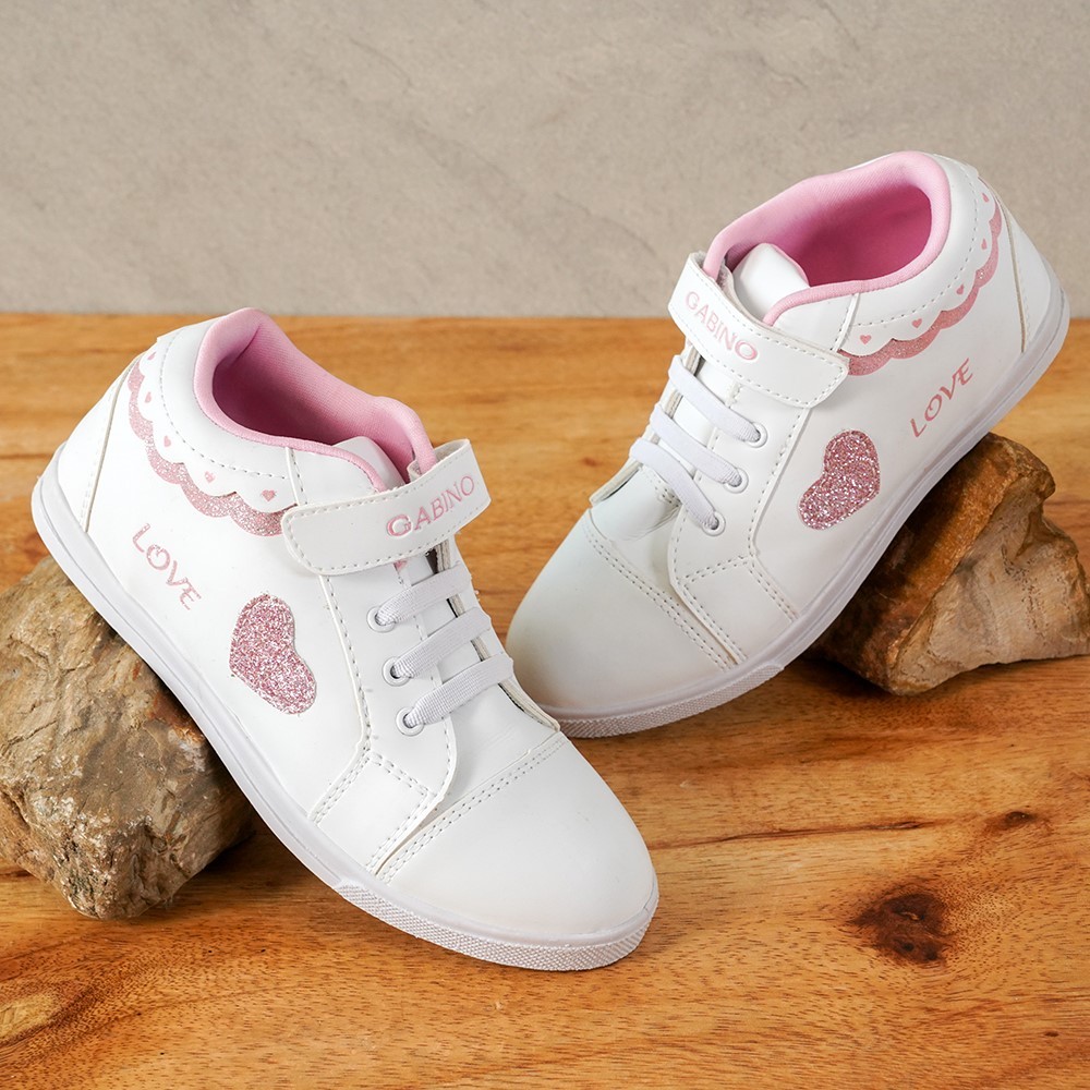 Gabino Sepatu Anak Cewek Sneakers Quenby:G3CA2003-W