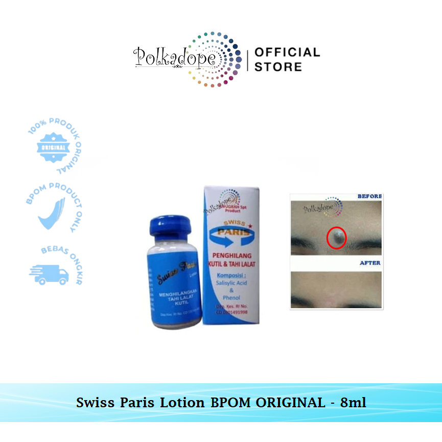 Swiss Paris Lotion BPOM ORIGINAL - 8ml