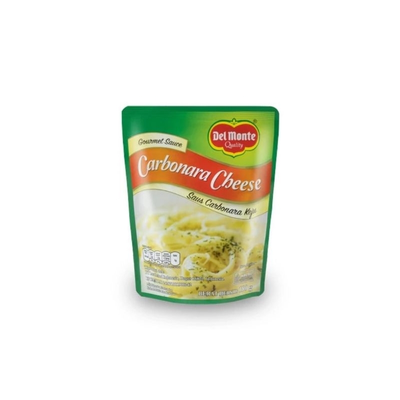 

Delmonte Carbonara Cheese Saus Karbonara Keju Creamy 180gr