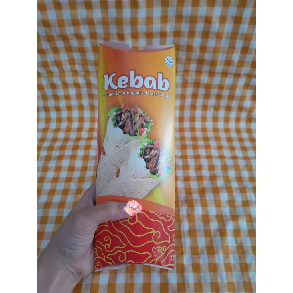 

KEMASAN/BUNGKUS KEBAB 10PCS