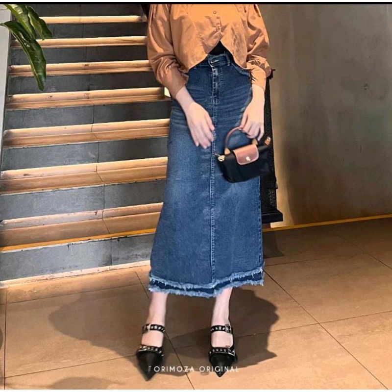 Anassyastore rok jins rawis model yang lagi viral