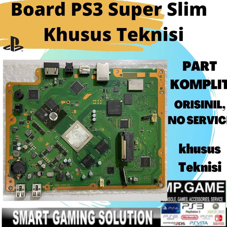 KODE O4Y7 Motherboard Board PS3 Super Slim Khusus Teknisi