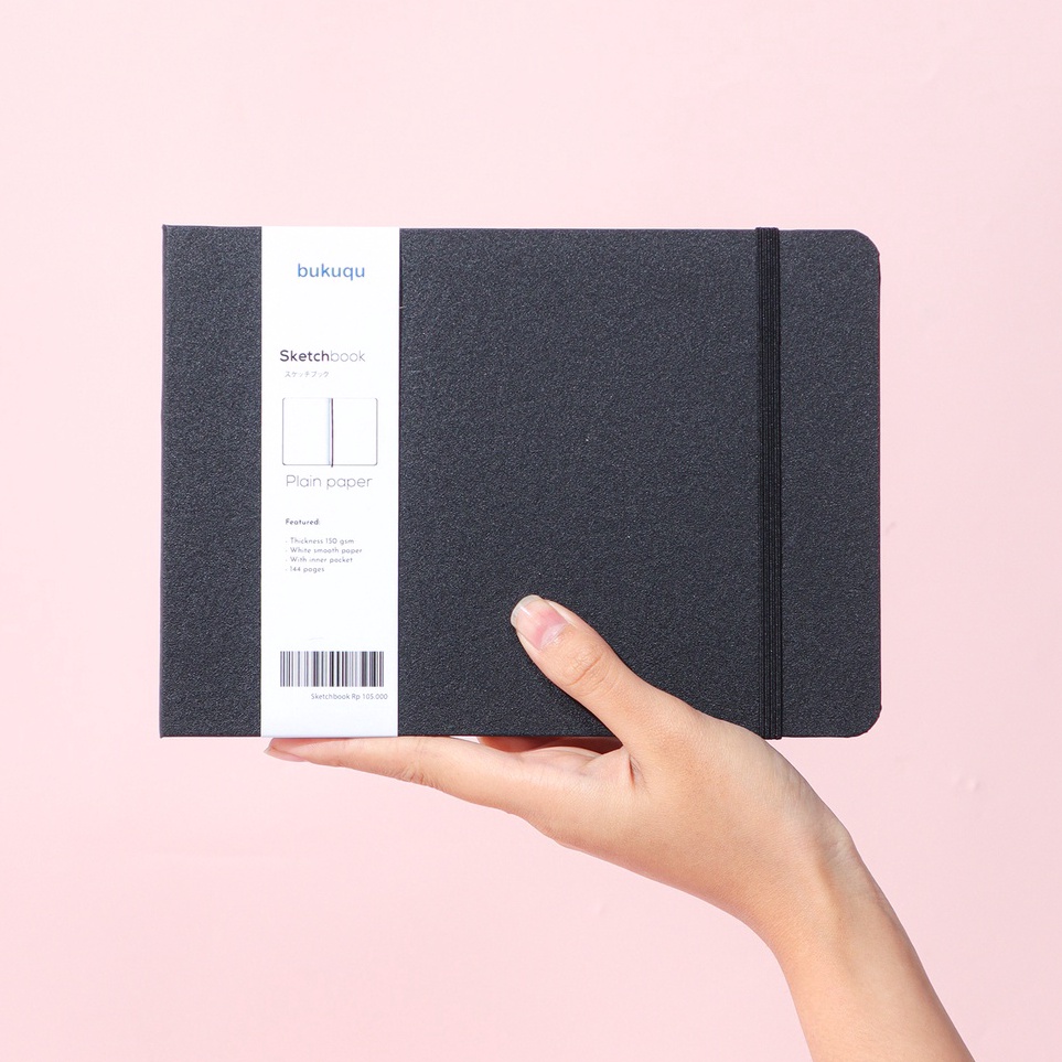 

bukuqu Sketch book Hardcover Notebook gambar Lukis Cat Air tebal y Q7I4