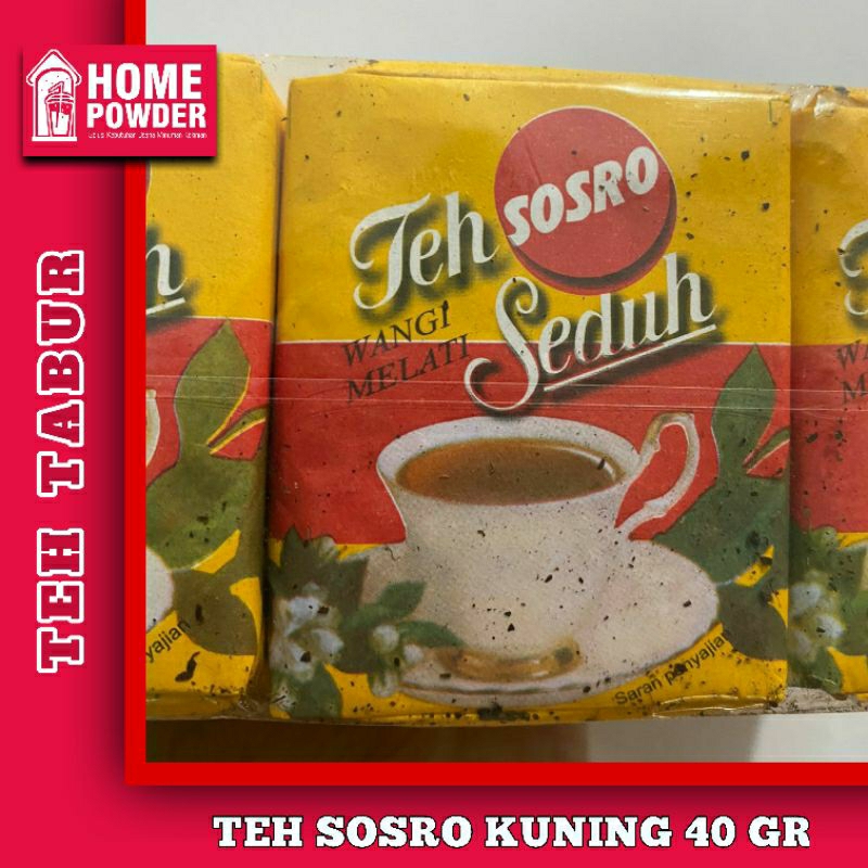 

Promo Teh Sosro Kuning 40 Gr Teh Hijau Aroma Melati