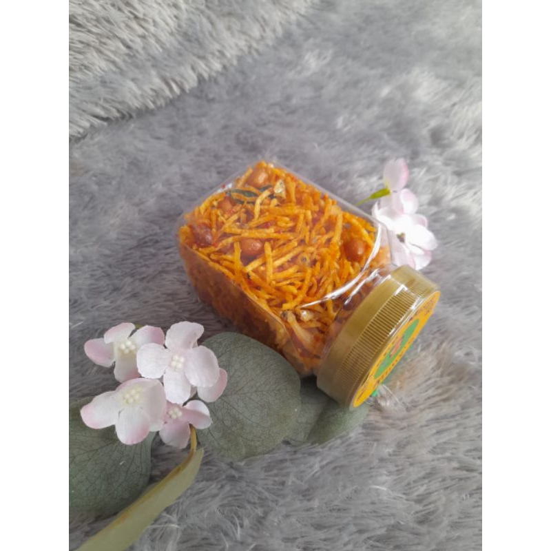 

Kentang Mustofa Winny's Mix (Kacang & Teri Medan) Kemasan 340 ml